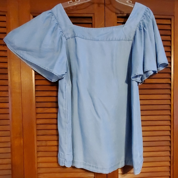 Ava & Viv Tops - NWOT AVA & VIV square neck shirt